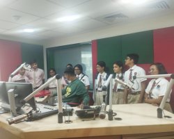 Visit to Radio Mirchi Station